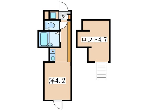 プライムテラス生田の物件間取画像